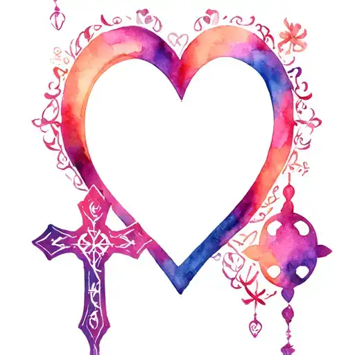 Chrome Hearts Inspired Gothic Cathedral And Cross