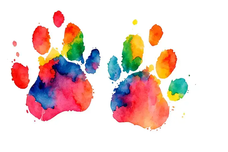 Dog Paw Print