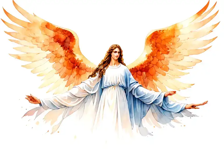 Gates Of Heaven Tattoo Design