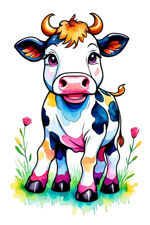 Cartoon Cow