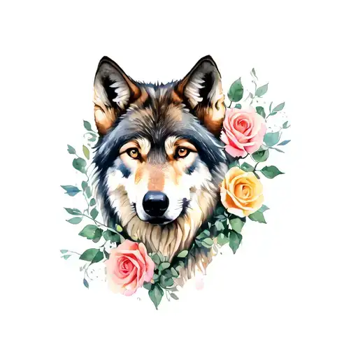 Wolf Roses Surrounding