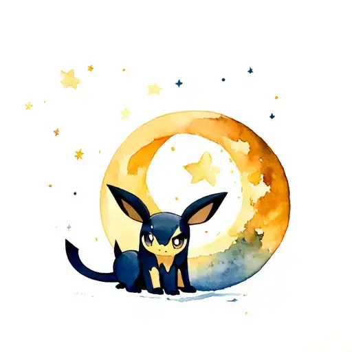 Umbreon Shiny In A Moon
