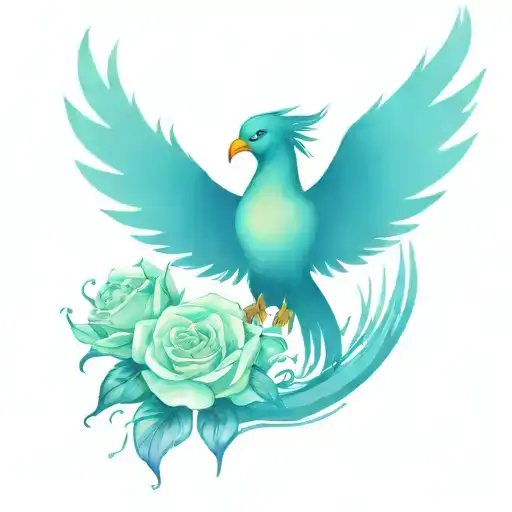 Phoenix And Roses