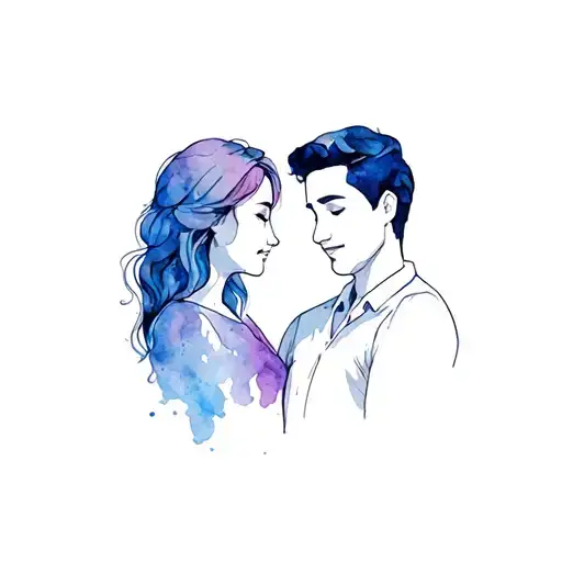 Small Tattoo Of Being A Father And Husband