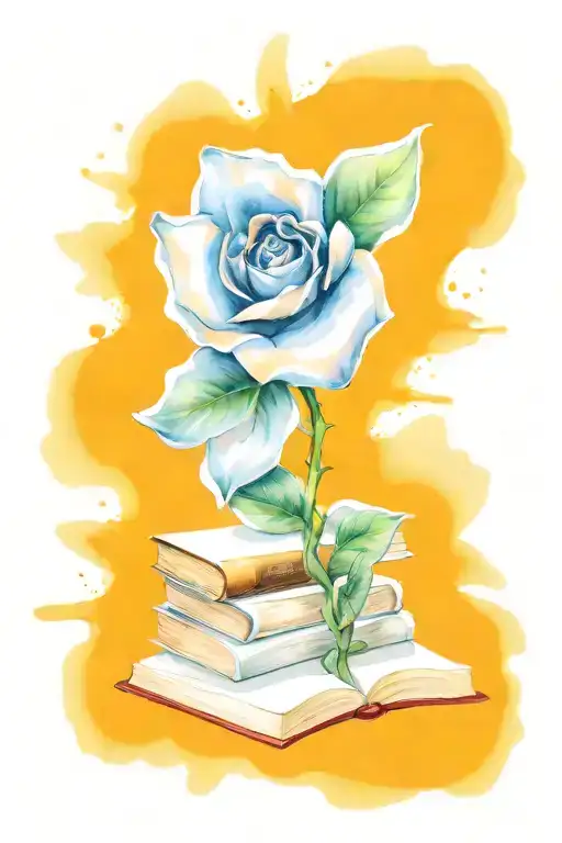 Book Flower Colour Pen Writing