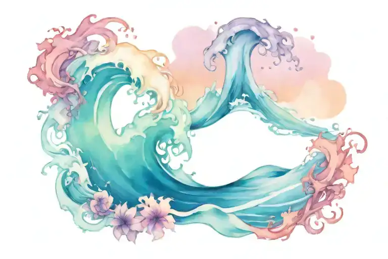 Waves Crashing