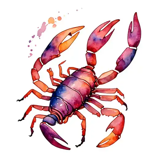 Zodiac Sign Intertwined Scorpio And Pieces Made