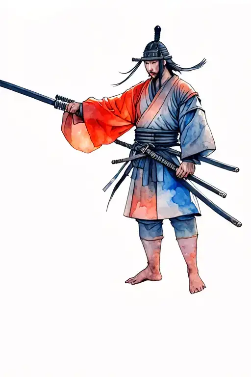 Samurai Standing