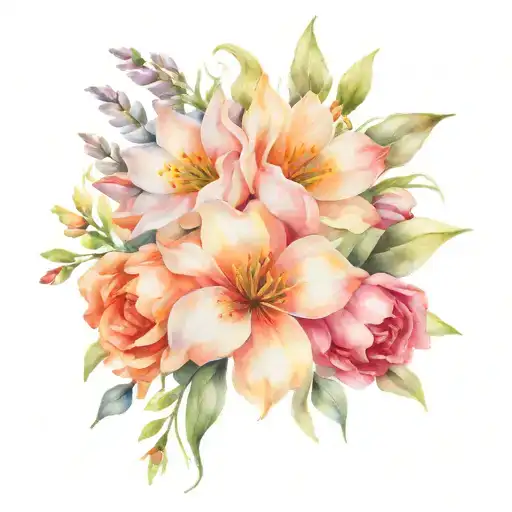 Birth Flower Bouquet