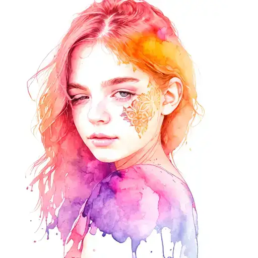Girl Wearing