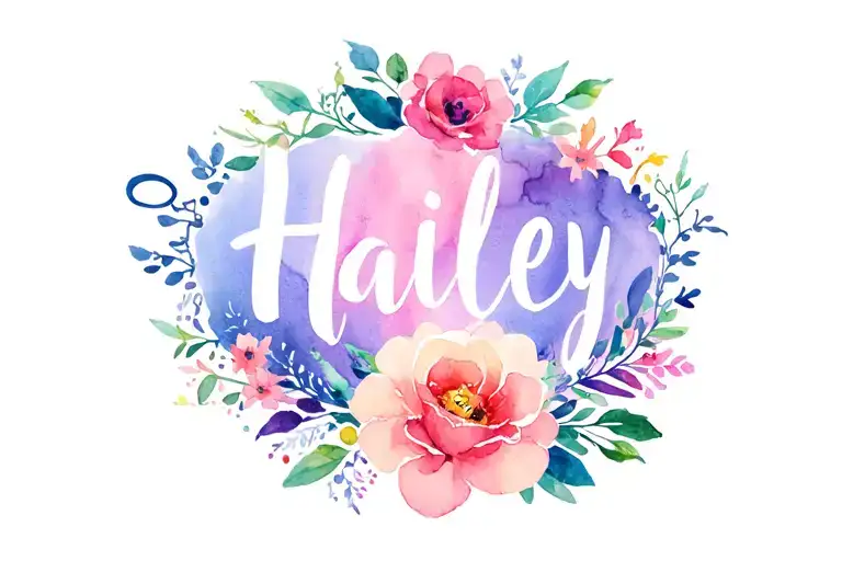 Disney With The Name Hailey