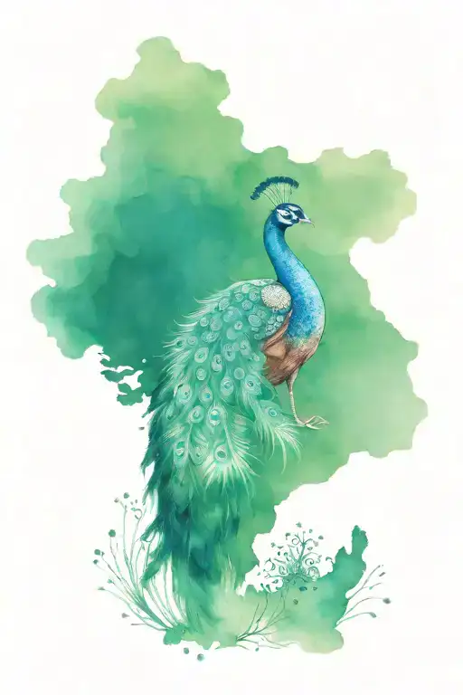 Peacock In India Map