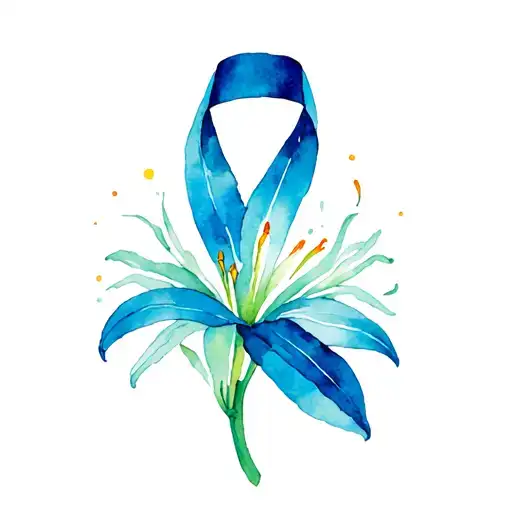 Copd Ribbon Lily Heart Failure