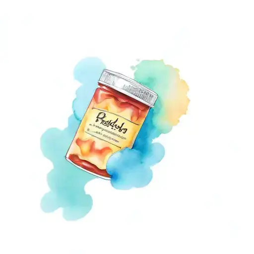 Baked Beans With A Sunset Sky