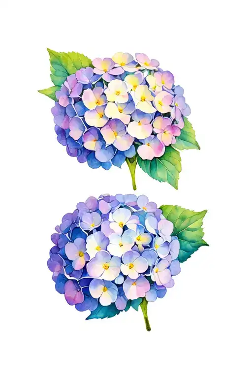 Lantana Hydrangea Flower