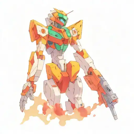 Clourful Evangelion Mech Unit 1