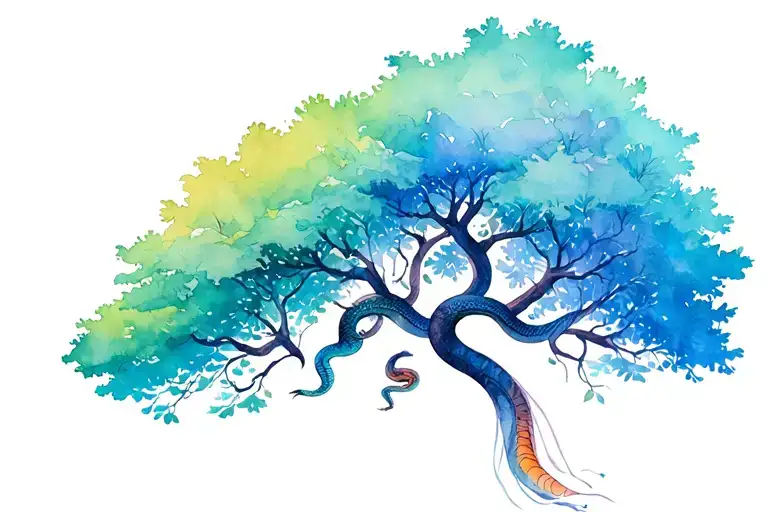 Xxxtentacion Tree With Snake