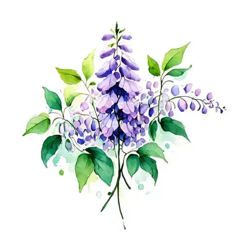 Wisteria Flowers