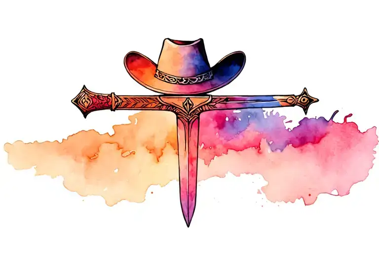 Costal Cowgirl Sword
