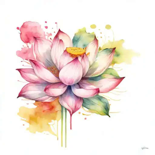 Lotus Flower Blooming
