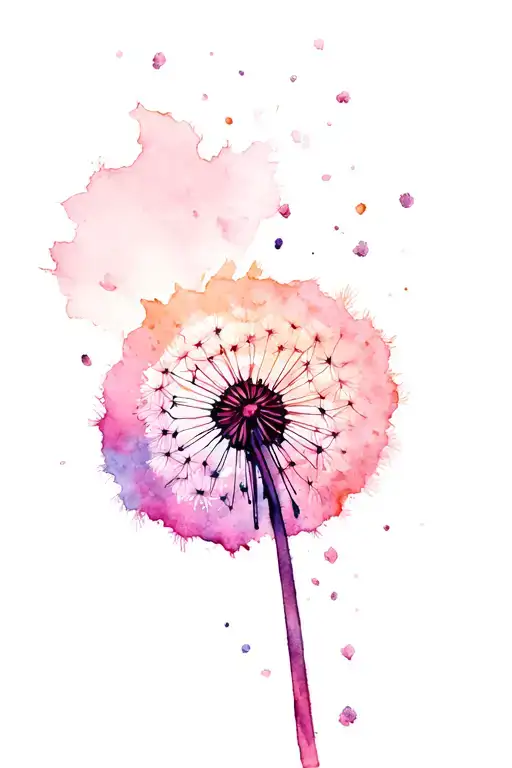 Dandelion Blowing