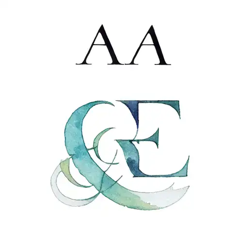 Letters A And E