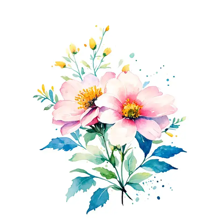 Astar Flower Blooming