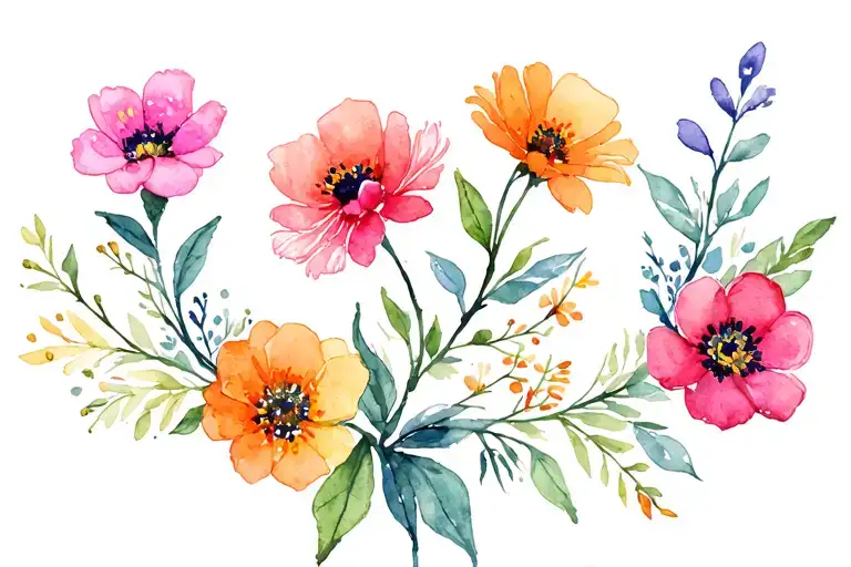 Flowers With 'Olivia' Stem Bouquet
