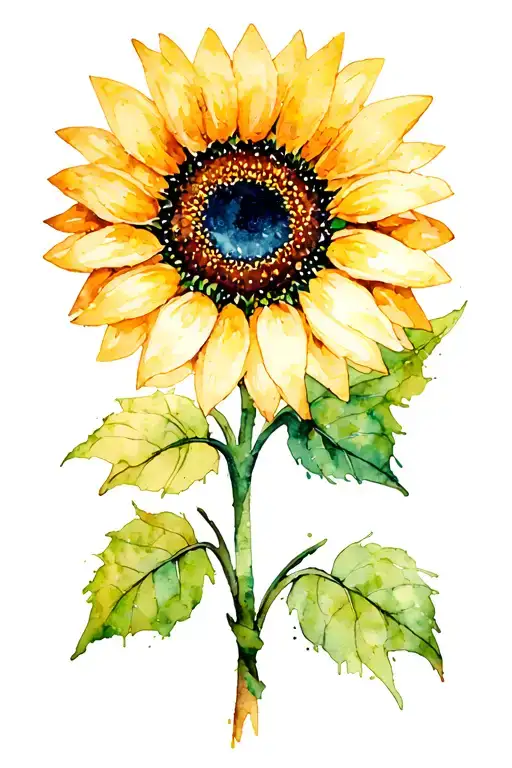 Single Sunflower