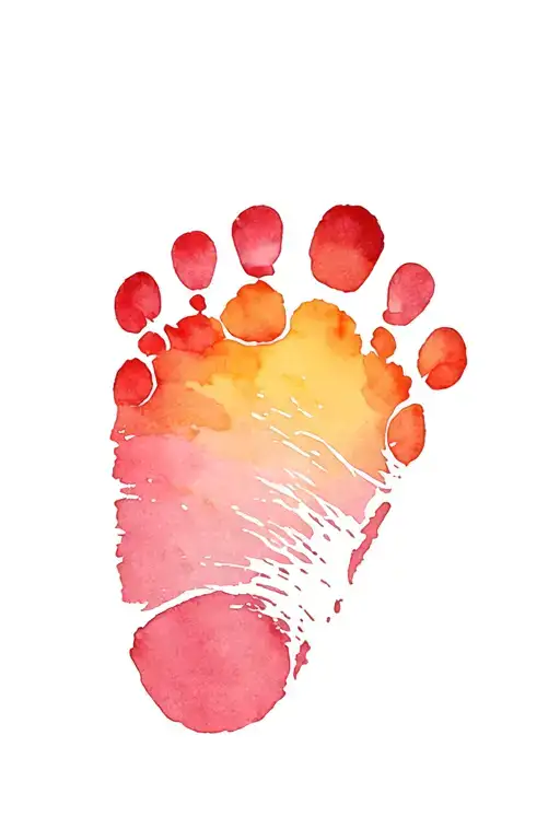 Baby Foot Print