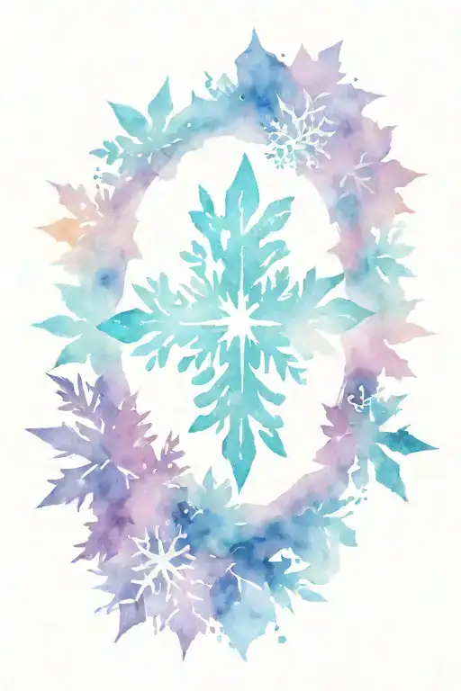 Snowflake With First Name