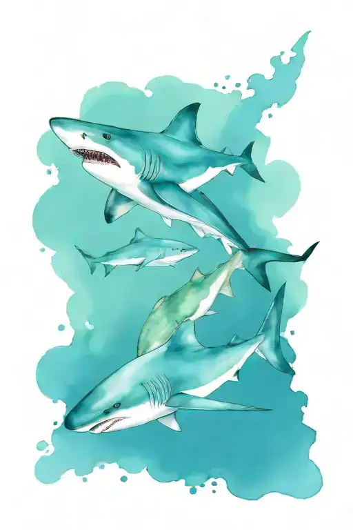 100 Sharks Sleve