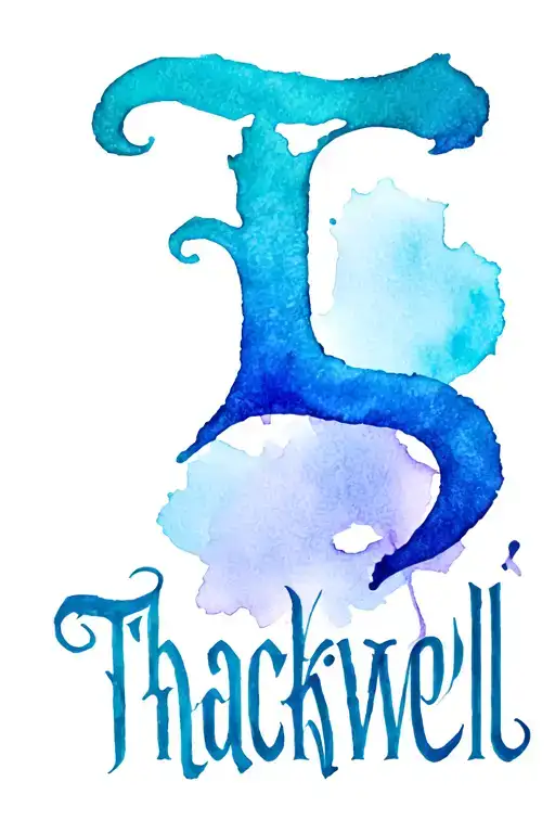 Old English Last Name Thackwell