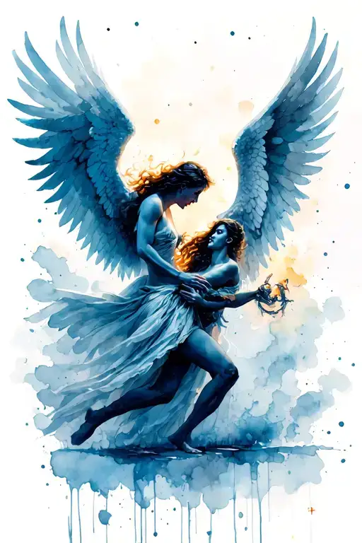 Angels Vs Demons Fighting