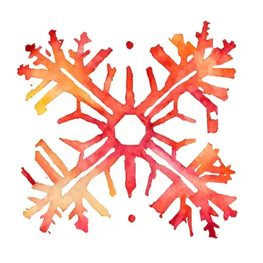 Ironman Triathlon Symbol Incorporated Snowflake