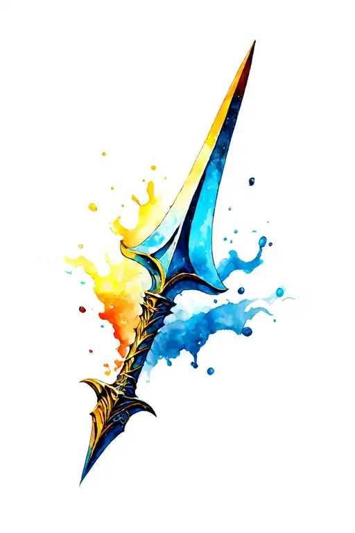 Aquaman Spear Piercing