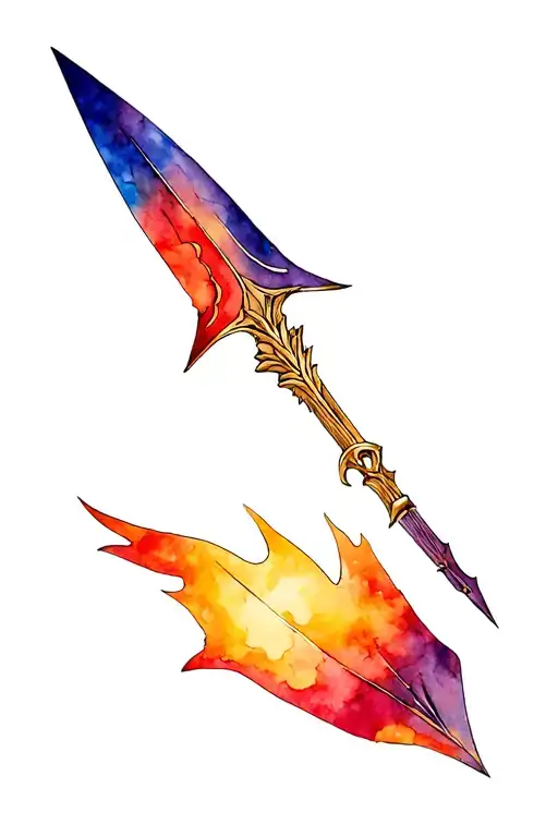 Aquaman Spear Going