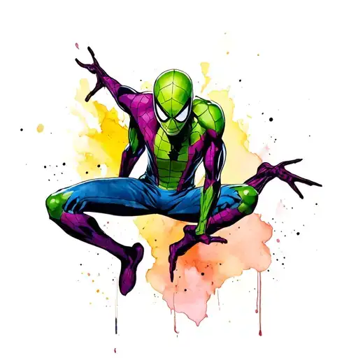 Green Goblin Spiderman
