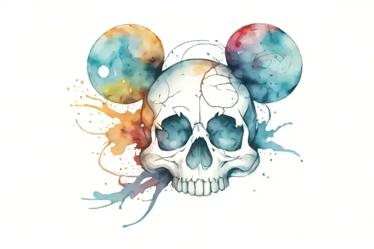 Mickey Mouse Skull
