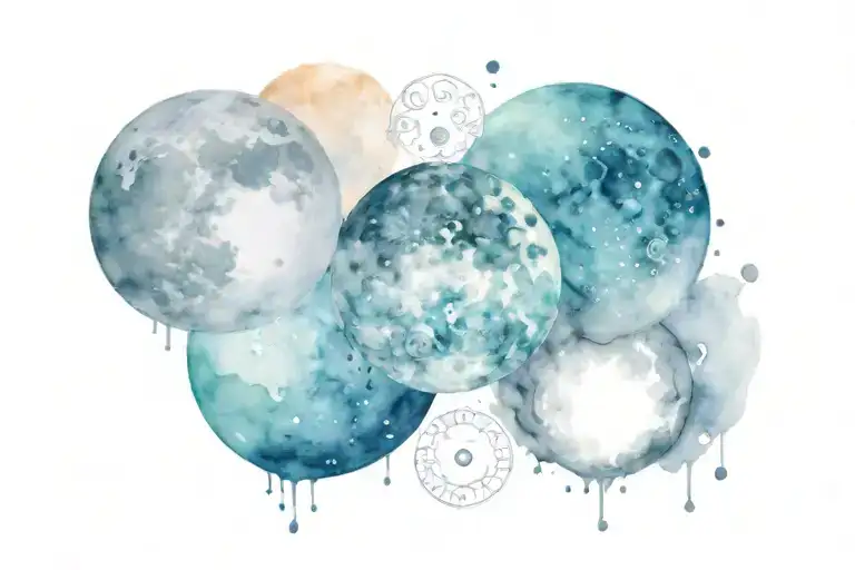 Different Moon Phases