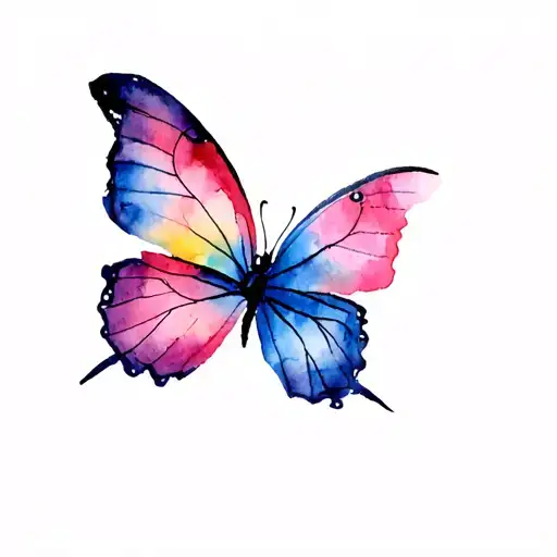 Butterfly Flying