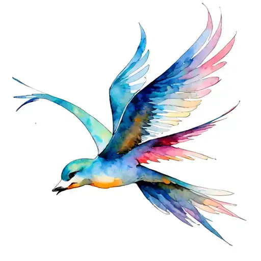 Megpie Flying Form Above
