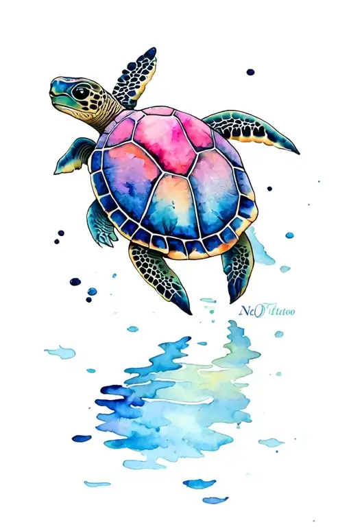 No Other Tattoo With Turtle