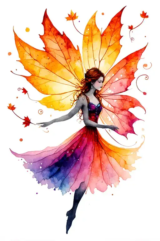 Fairy Autumn Whimsical