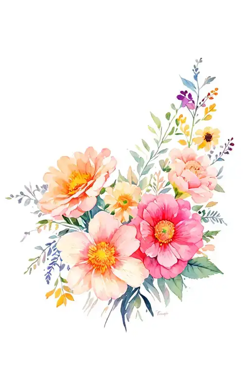 Ashley Sure With Flowers