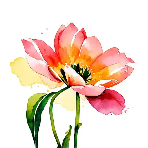 Sampaguita And Tulip Flower