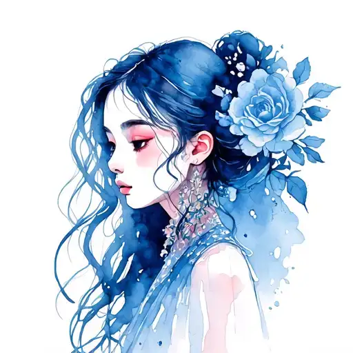 Gumiho Girl Side Profile