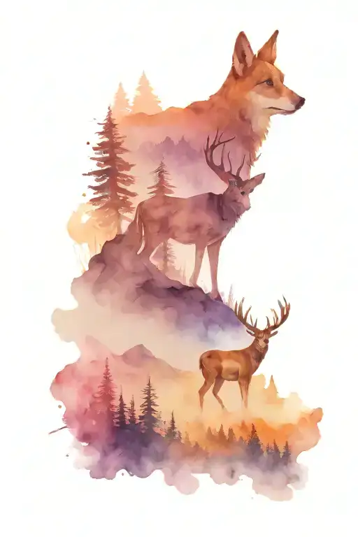 Hunting And Mountains