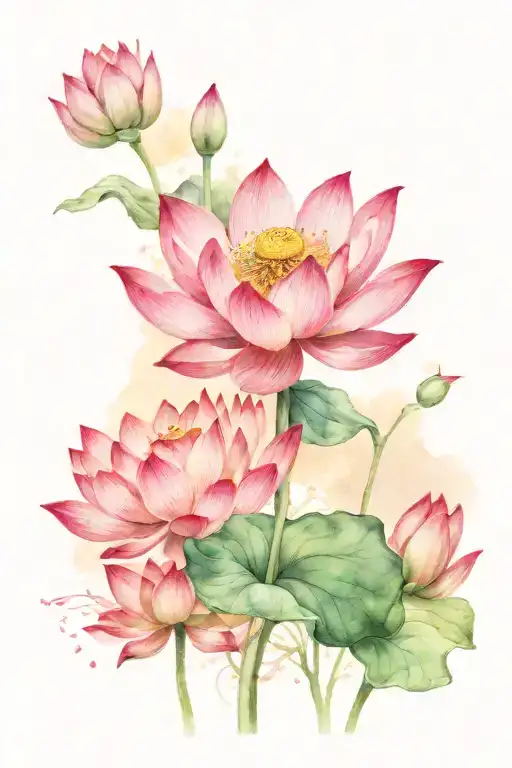Lotus Flower Blooming