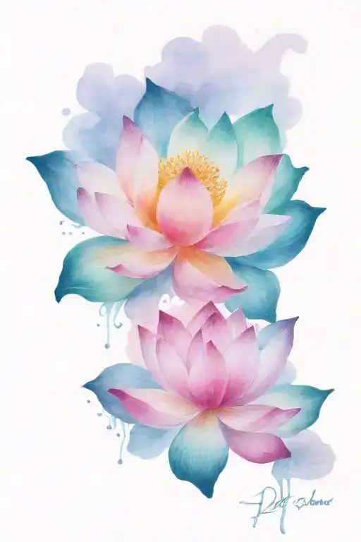Lotus Flower Blooming